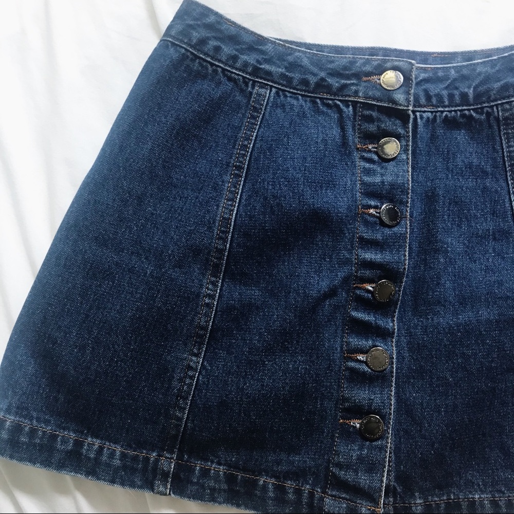 Denim skirt